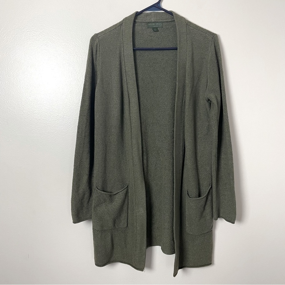 Barefoot Dreams Cozy Duster Cardigan – Green  Size: Small